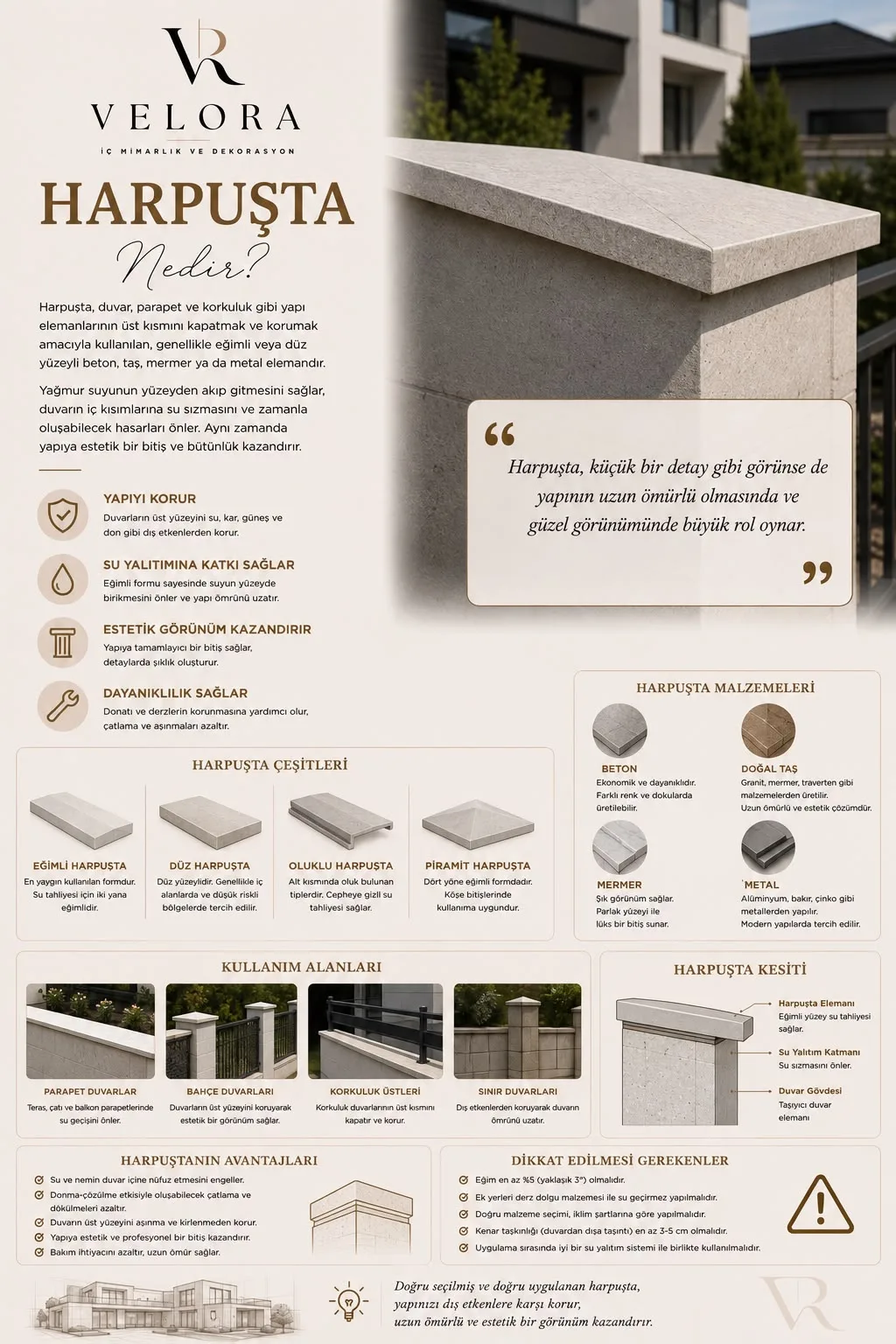 What is wall coping? The finish that keeps rain out of a wall — Velora